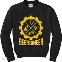Beergineer Homebrew Home Brewing Craft Beer Brewer Kids Sweatshirt thumb 0