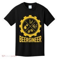 Beergineer Homebrew Home Brewing Craft Beer Brewer Kids T-Shirt thumb 0