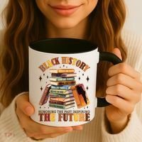 Black History Honoring The Past Inspiring The Future Coffee Mug thumb 3
