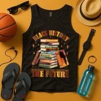 Black History Honoring The Past Inspiring The Future Tank Top thumb 4