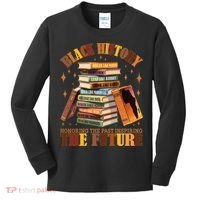 Black History Honoring The Past Inspiring The Future Kids Long Sleeve Shirt thumb 0