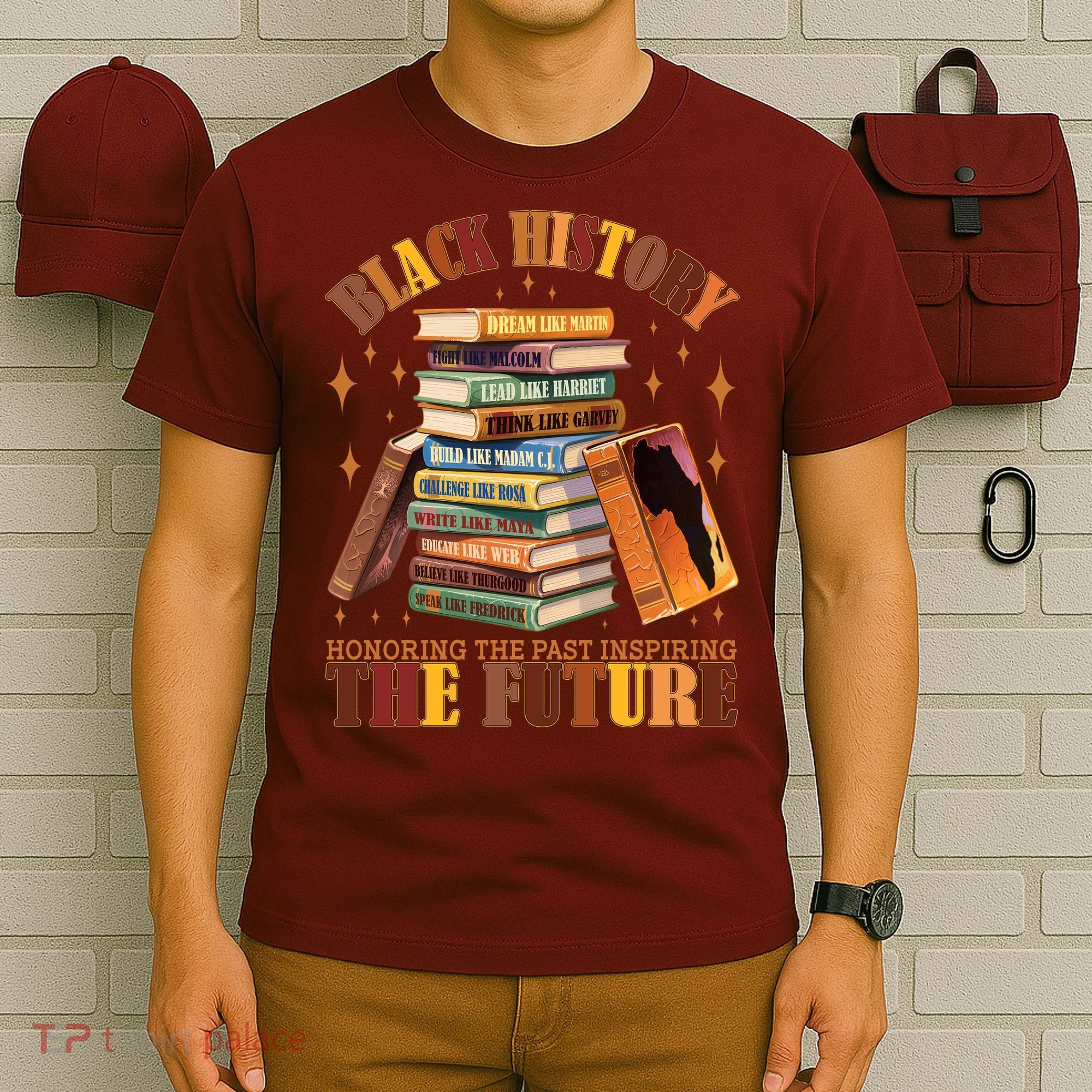 Black History Honoring The Past Inspiring The Future T-Shirt