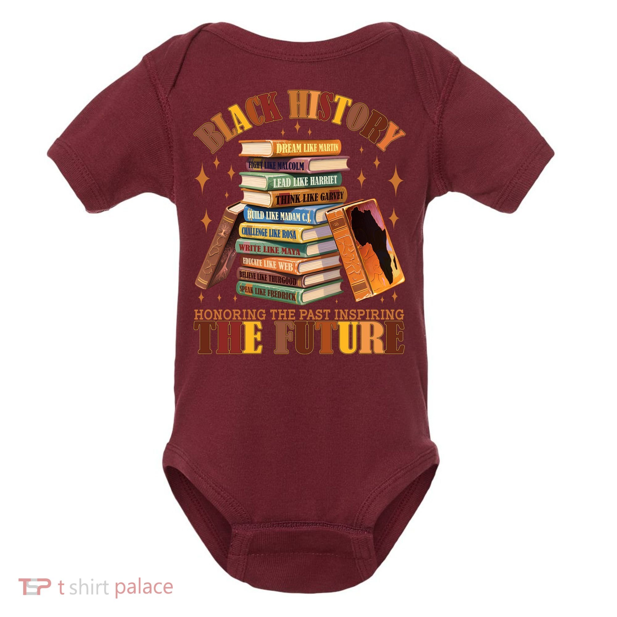 Black History Honoring The Past Inspiring The Future Baby Bodysuit