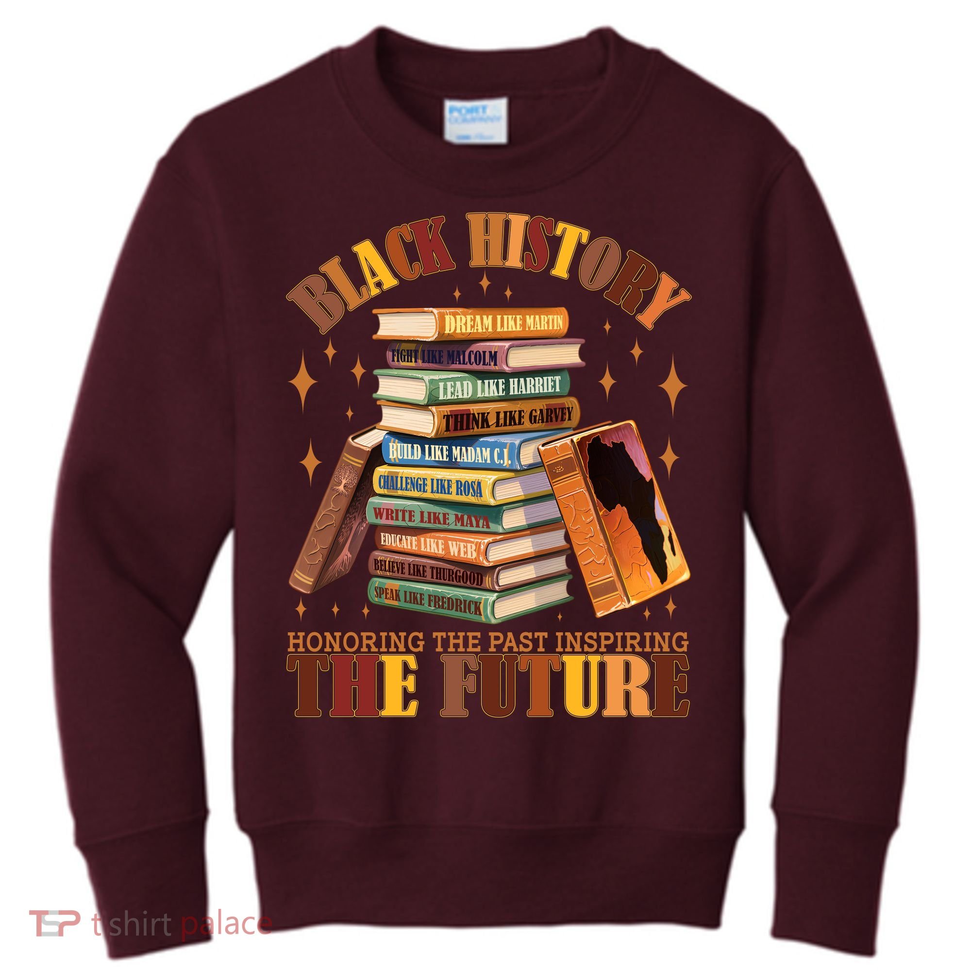 Black History Honoring The Past Inspiring The Future Kids Sweatshirt