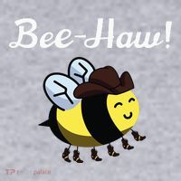 Bee Haw Honeybee Yeehaw Cow Ranch Bumblebee Farm Cow Women's Sweatshirt thumb 2