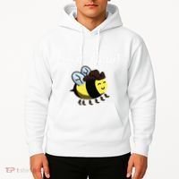 Bee Haw Honeybee Yeehaw Cow Ranch Bumblebee Farm Cow Hoodie thumb 2