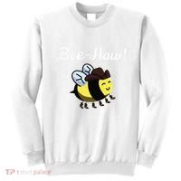 Bee Haw Honeybee Yeehaw Cow Ranch Bumblebee Farm Cow Sweatshirt thumb 0