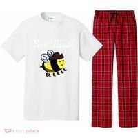 Bee Haw Honeybee Yeehaw Cow Ranch Bumblebee Farm Cow Pajama Set thumb 0