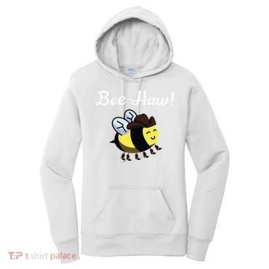 Bee Haw Honeybee Yeehaw Cow Ranch Bumblebee Farm Cow Women's Hoodie