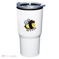 Bee Haw Honeybee Yeehaw Cow Ranch Bumblebee Farm Cow Tumbler thumb 0