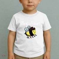 Bee Haw Honeybee Yeehaw Cow Ranch Bumblebee Farm Cow Toddler T-Shirt thumb 2