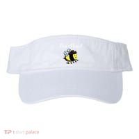Bee Haw Honeybee Yeehaw Cow Ranch Bumblebee Farm Cow Visor thumb 0