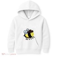 Bee Haw Honeybee Yeehaw Cow Ranch Bumblebee Farm Cow Kids Hoodie thumb 0