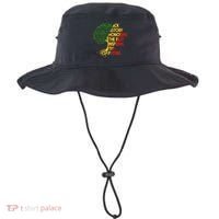 Black History Honoring The Past Inspiring The Future Tree Bucket Hat thumb 0
