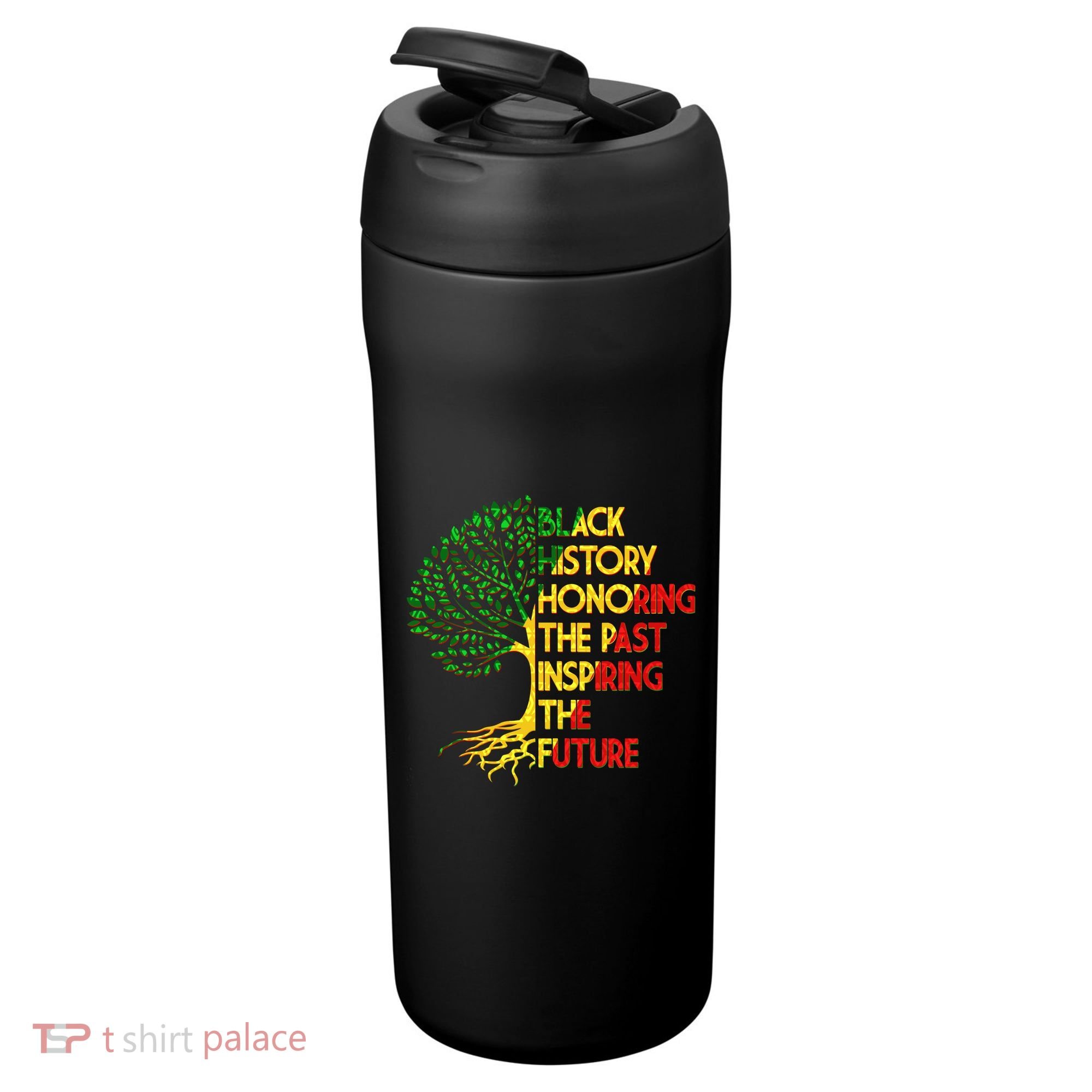 Black History Honoring The Past Inspiring The Future Tree 24oz Duet Stainless Steel Tumbler