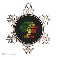 Black History Honoring The Past Inspiring The Future Tree Ornament thumb 0