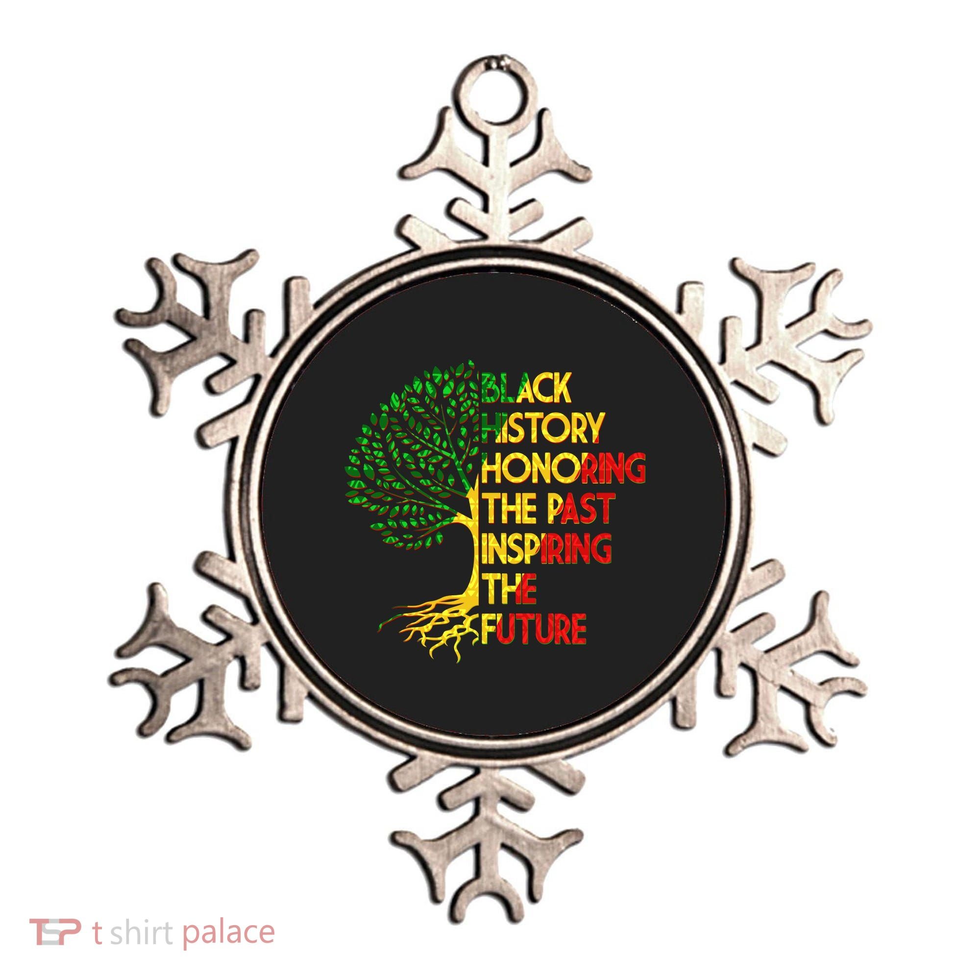 Black History Honoring The Past Inspiring The Future Tree Ornament