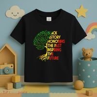 Black History Honoring The Past Inspiring The Future Tree Toddler T-Shirt thumb 3