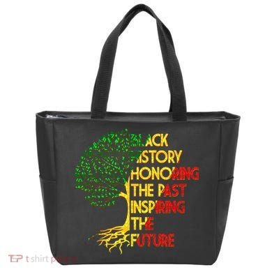 Black History Honoring The Past Inspiring The Future Tree Tote Bag