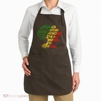 Black History Honoring The Past Inspiring The Future Tree Apron thumb 2