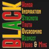 Black History Honor Inspiration Strength Truth Overcoming Respect Yours And Mine Women's Hoodie thumb 2