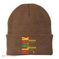 Black History Honor Inspiration Strength Truth Overcoming Respect Yours And Mine Beanie thumb 0