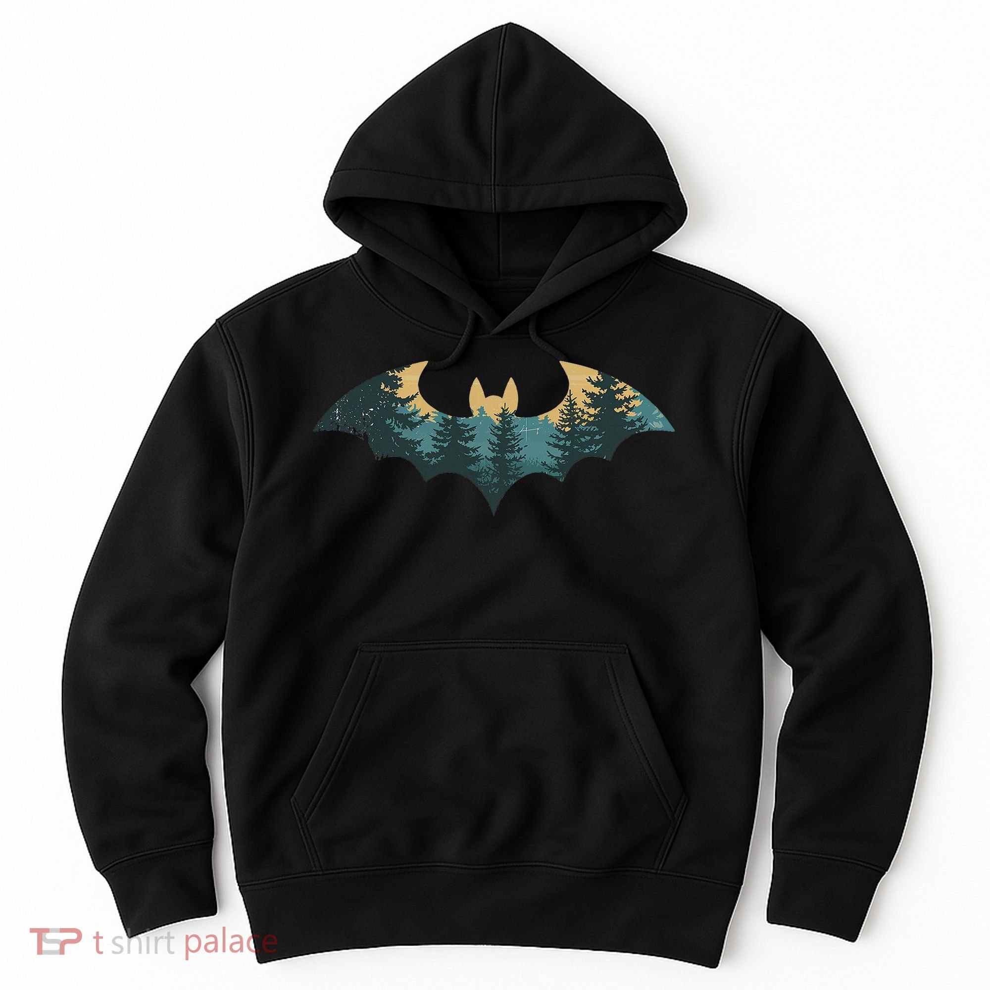 Bat Hunting Hiking Outdoor Camping Forest Women Bat Hoodie