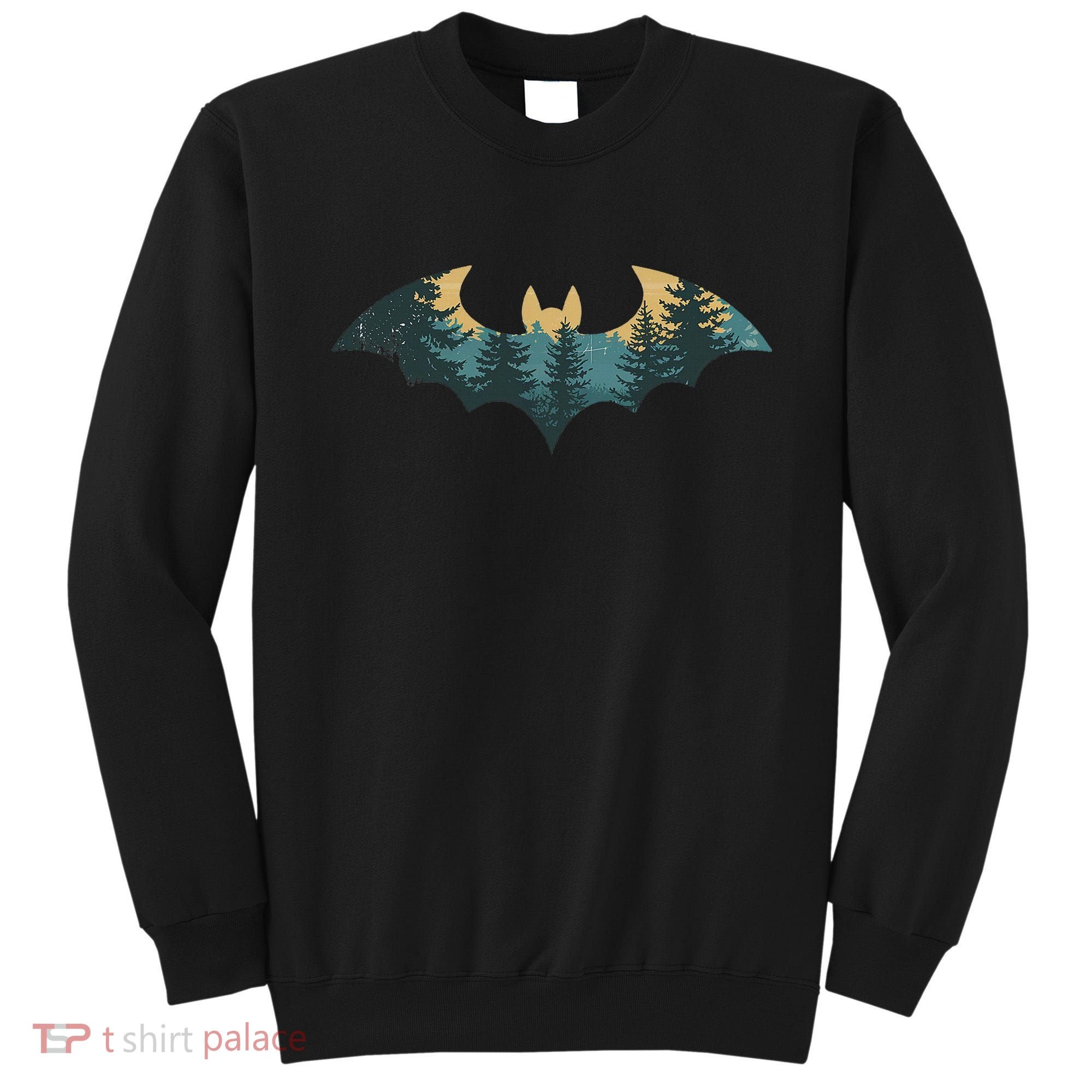 Bat Hunting Hiking Outdoor Camping Forest Women Bat Sweatshirt