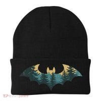 Bat Hunting Hiking Outdoor Camping Forest Women Bat Beanie thumb 0