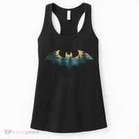 Bat Hunting Hiking Outdoor Camping Forest Women Bat Women's Tank Top thumb 0