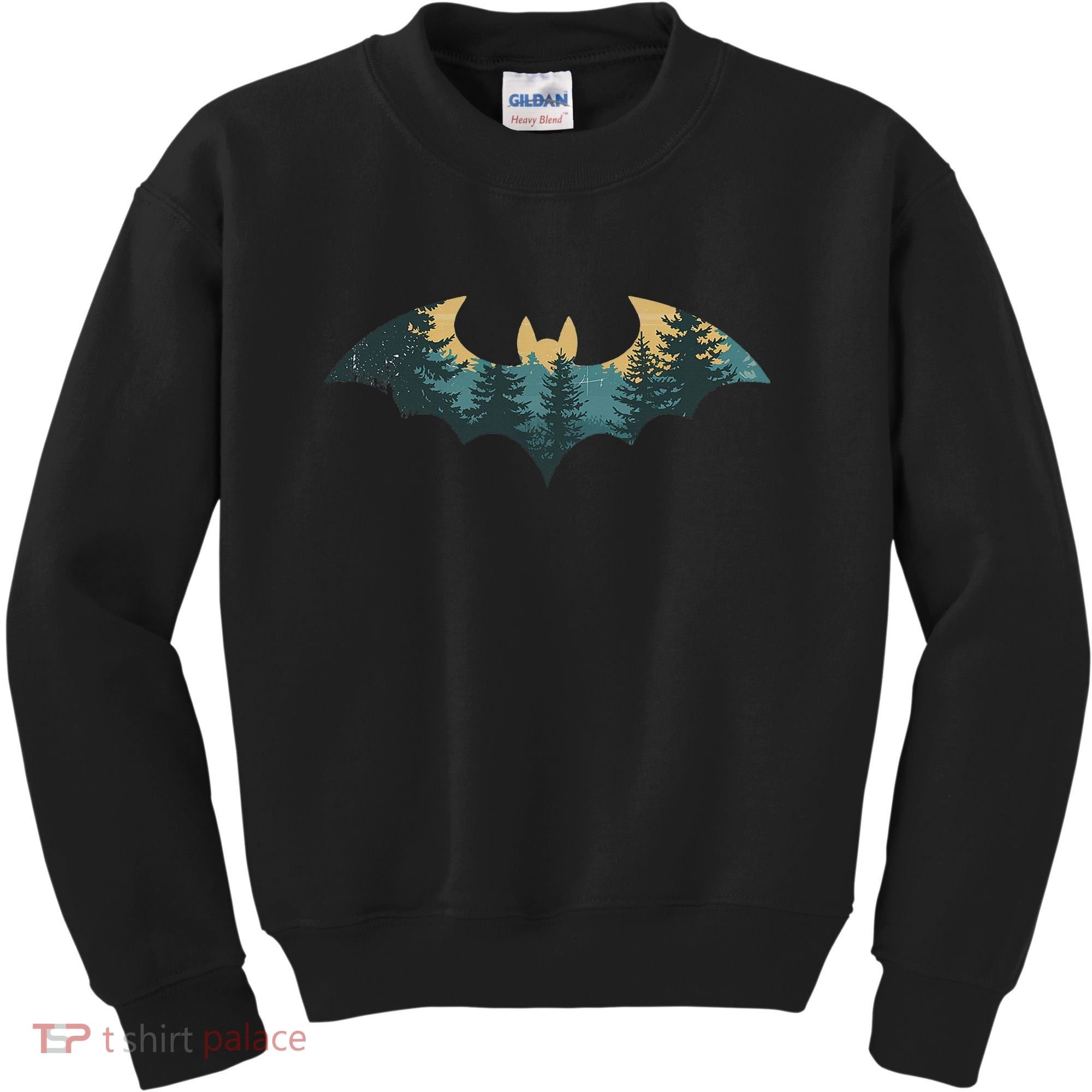 Bat Hunting Hiking Outdoor Camping Forest Women Bat Kids Sweatshirt