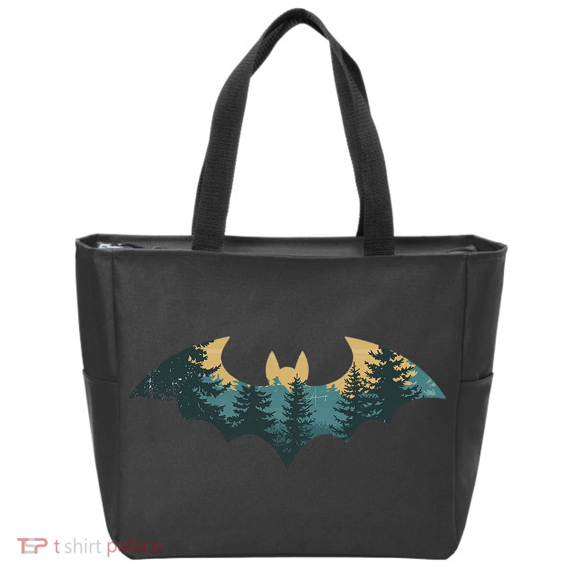Bat Hunting Hiking Outdoor Camping Forest Women Bat Tote Bag