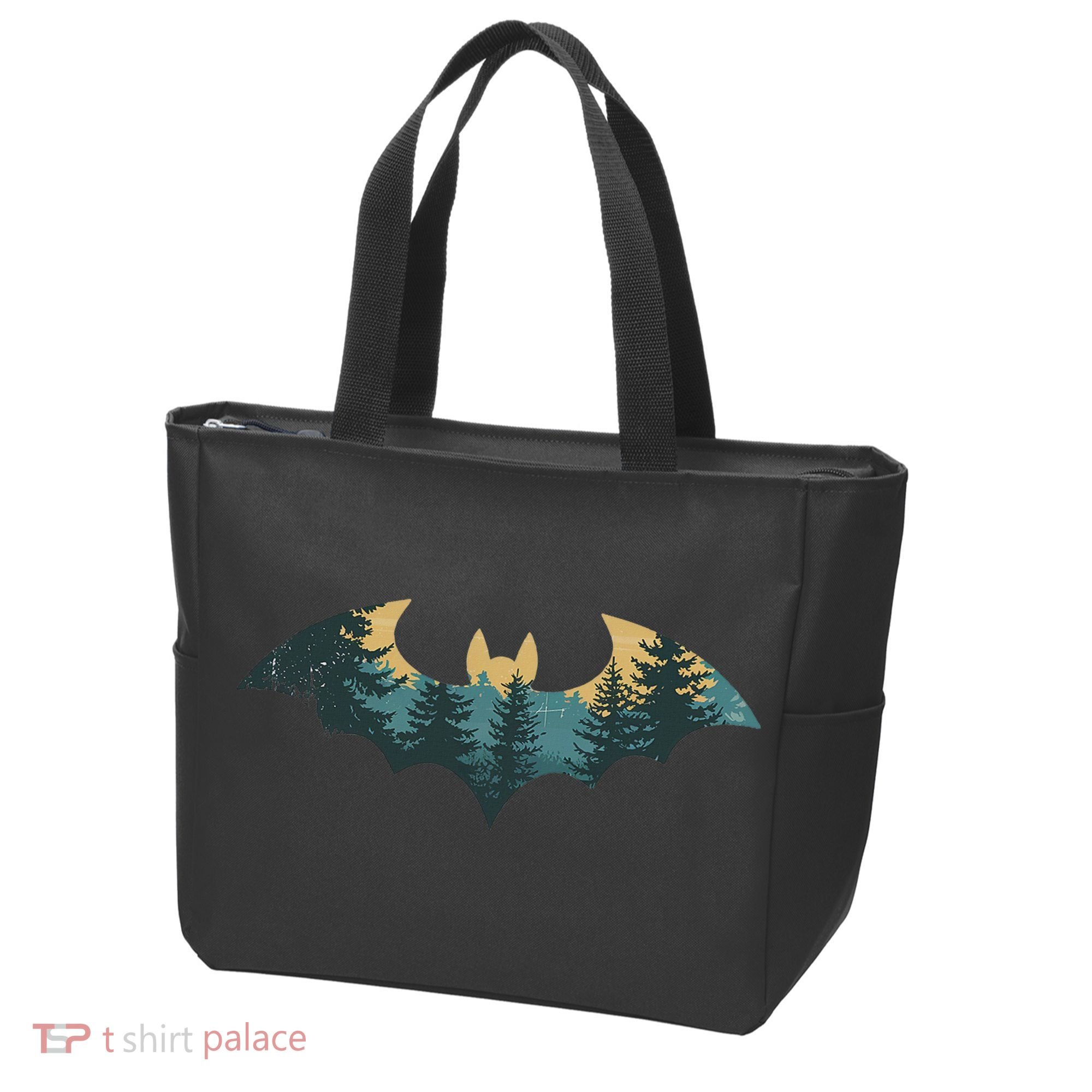 Bat Hunting Hiking Outdoor Camping Forest Women Bat Tote Bag