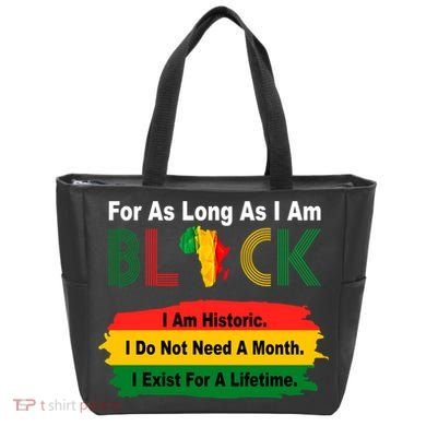 Black History Historic Month Tote Bag