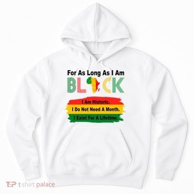 Black History Historic Month Hoodie