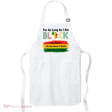 Black History Historic Month Apron