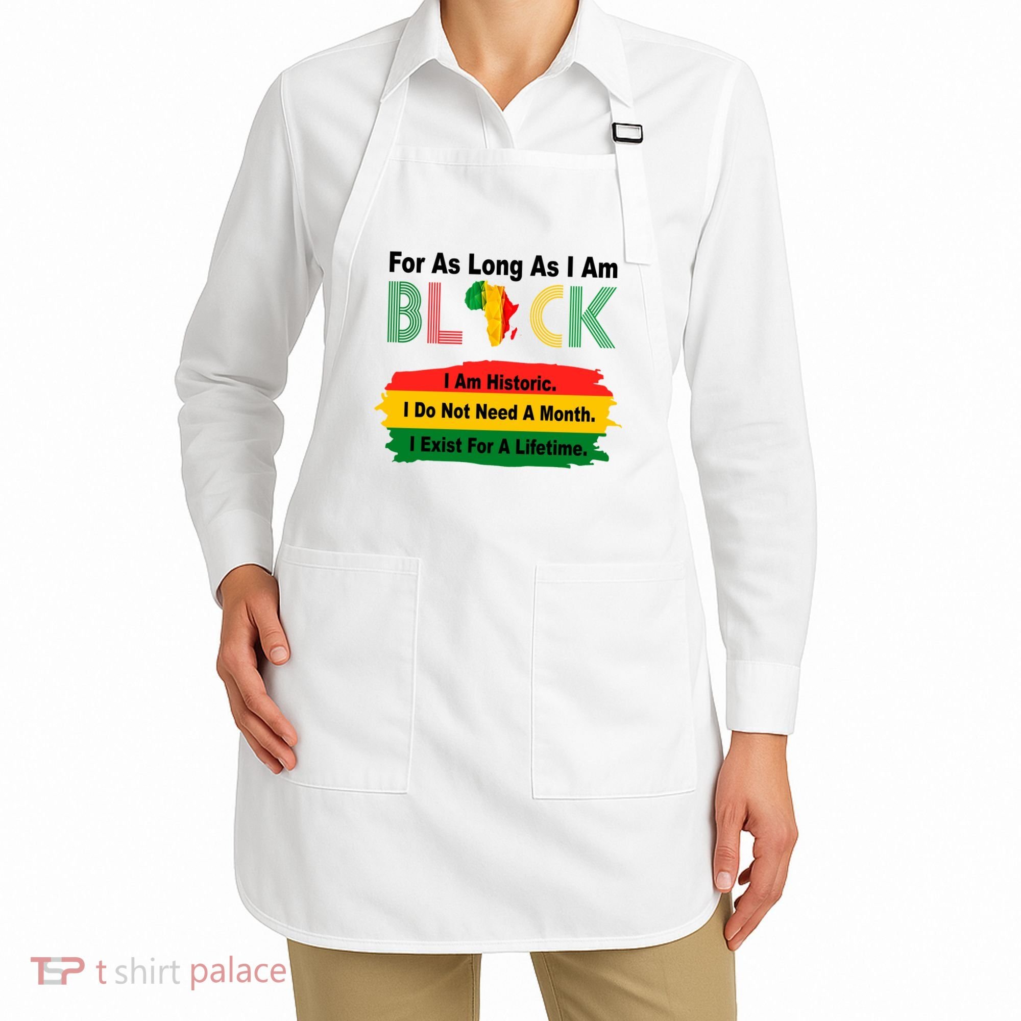 Black History Historic Month Apron
