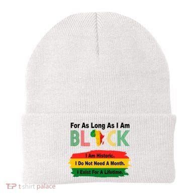 Black History Historic Month Beanie