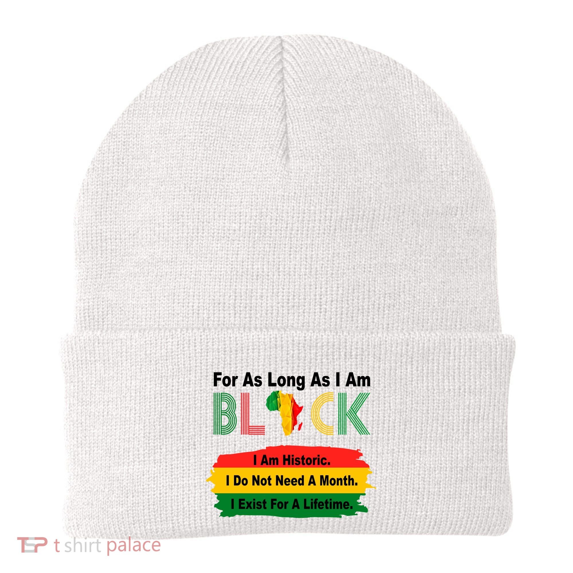 Black History Historic Month Beanie