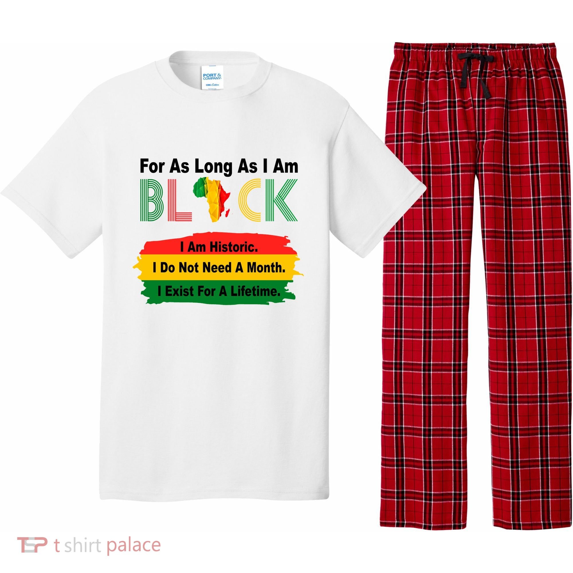 Black History Historic Month Pajama Set