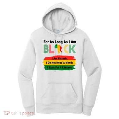 Black History Historic Month Women's Hoodie