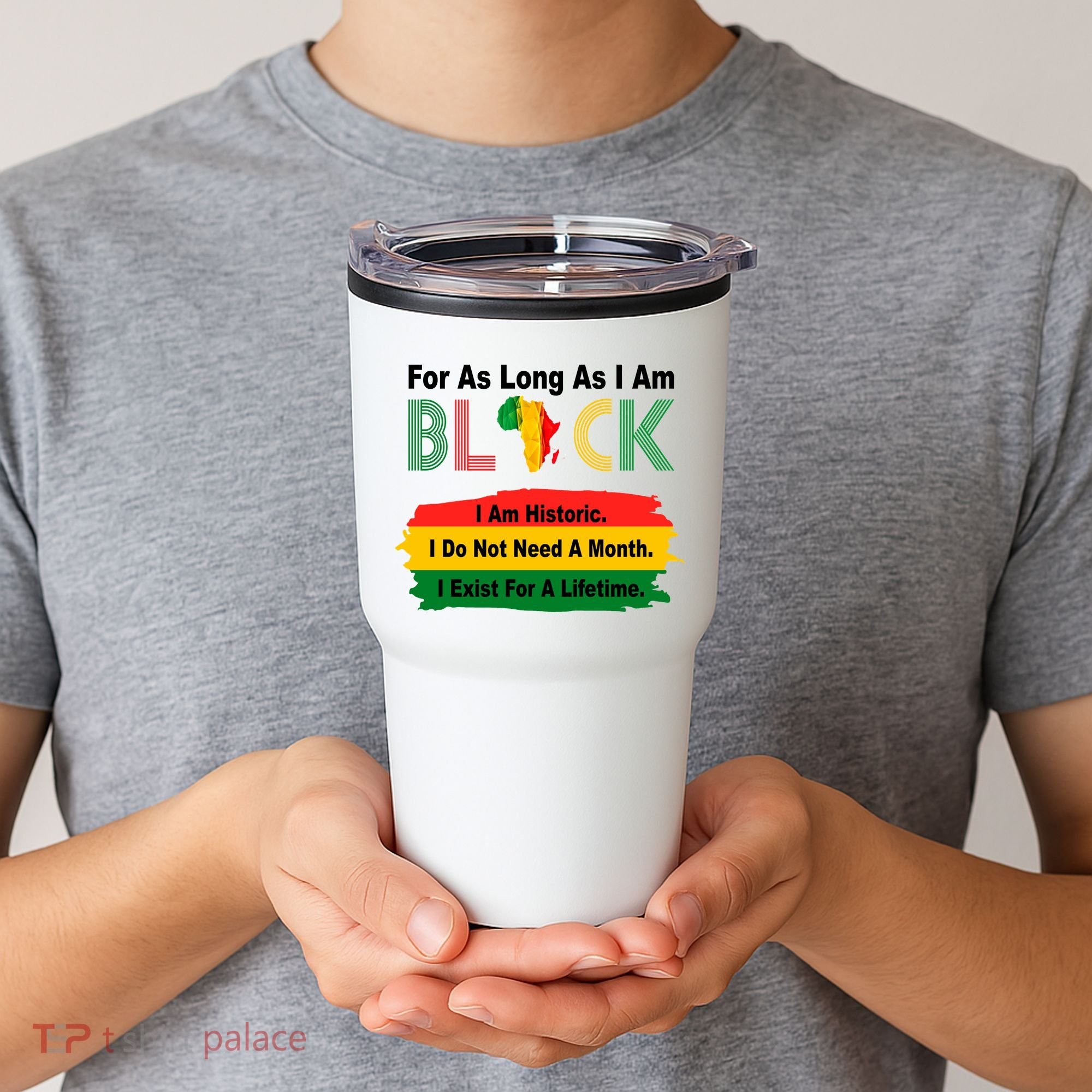 Black History Historic Month Tumbler