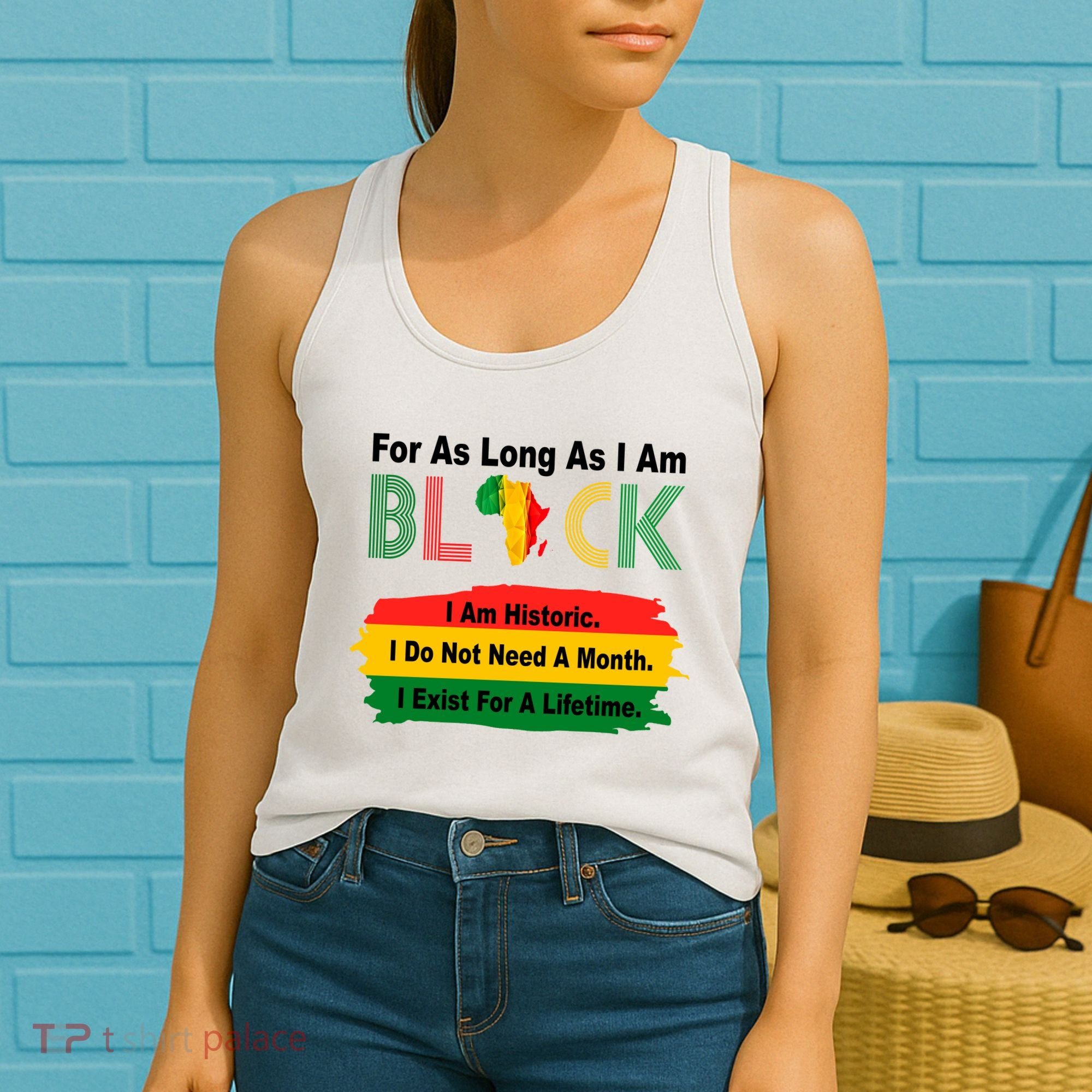 Black History Historic Month Women's Tank Top