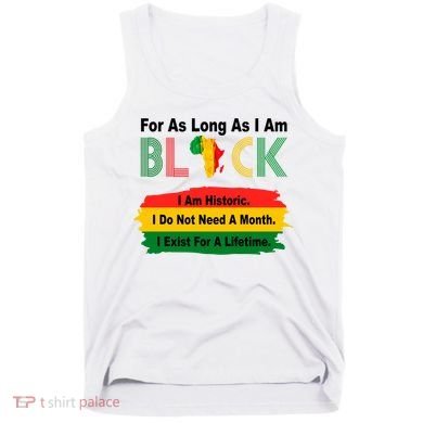 Black History Historic Month Tank Top