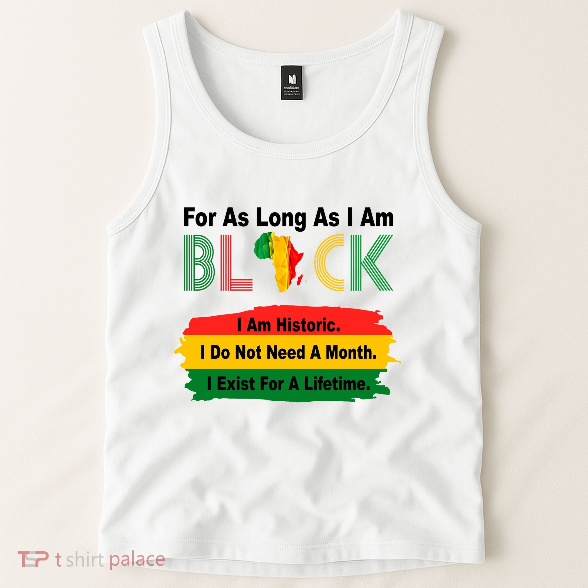 Black History Historic Month Tank Top