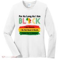 Black History Historic Month Women's Long Sleeve Shirt thumb 0