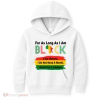 Black History Historic Month Kids Hoodie thumb 0