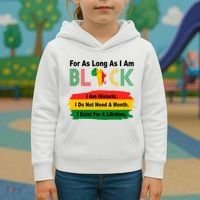 Black History Historic Month Kids Hoodie thumb 3