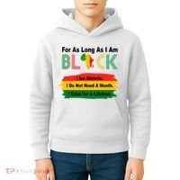 Black History Historic Month Kids Hoodie thumb 4