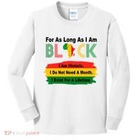 Black History Historic Month Kids Long Sleeve Shirt thumb 0